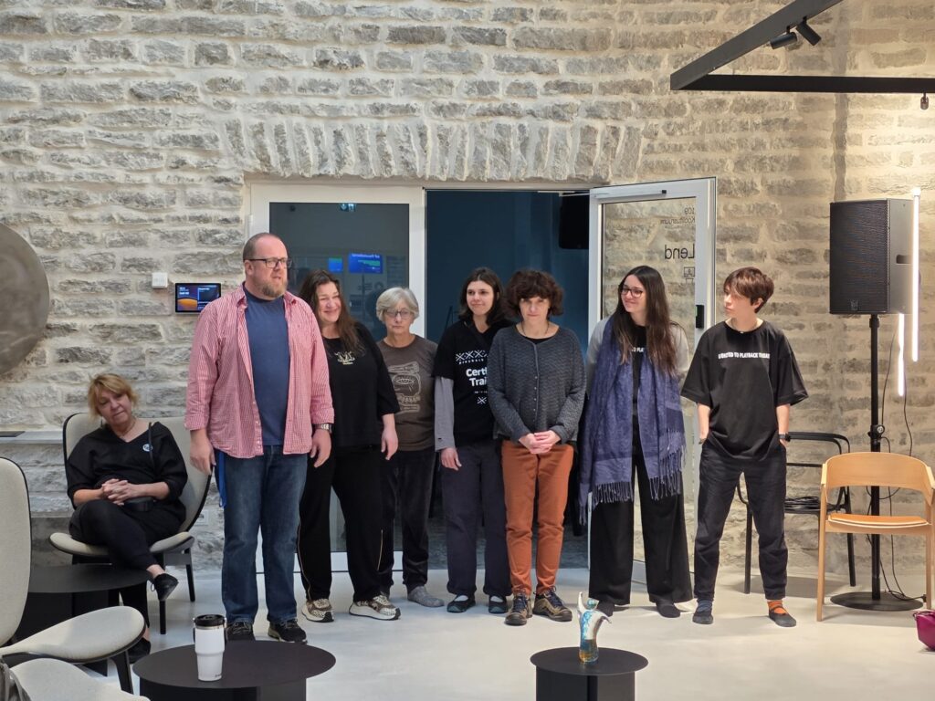Organisers and trainers of the 3rd Baltic Playback Theatre Forum in Tallinn